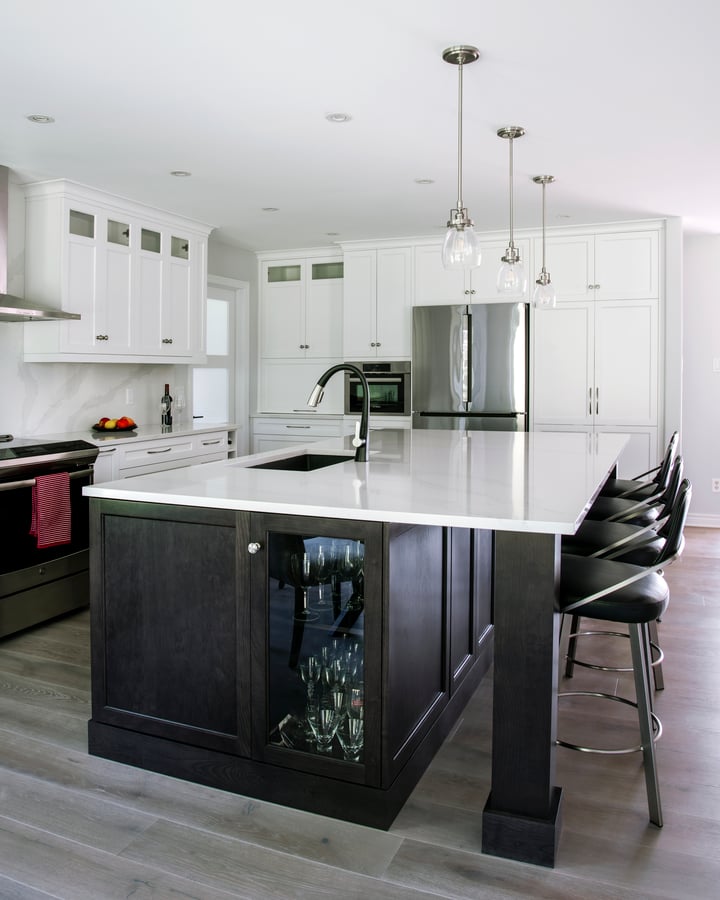 How Much Overhang Should A Kitchen Island Have?